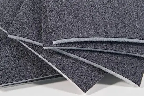 Flat foam pad 115 x 115mm CLEAR COAT FADE OUT 50st.
