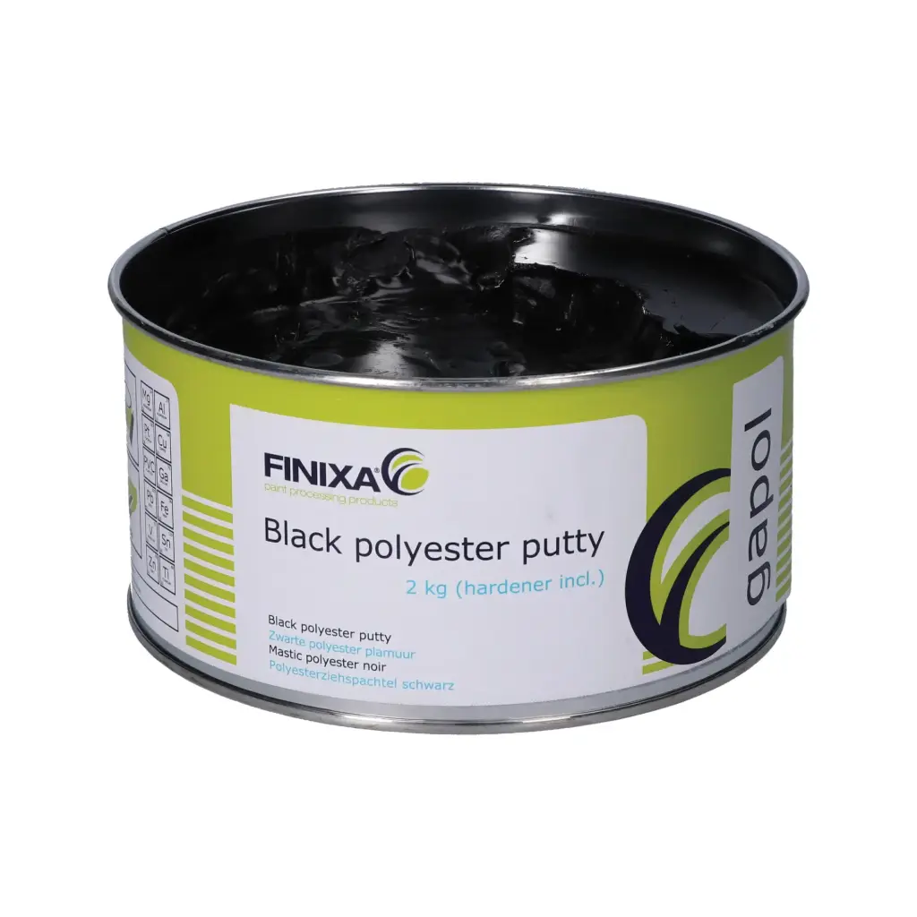 Polyester plamuur 2kg GAPOL + verharder (6)