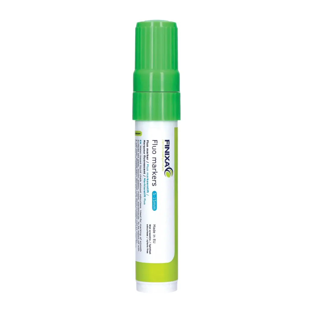 Finixa fluo markeerstift groen 1st. 5mm-15mm