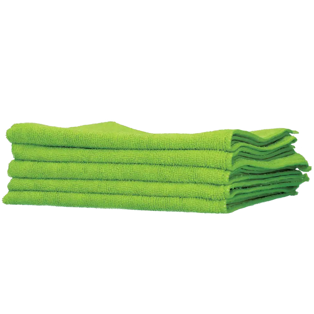Microvezeldoek groen 40x40cm 5st.  (1)