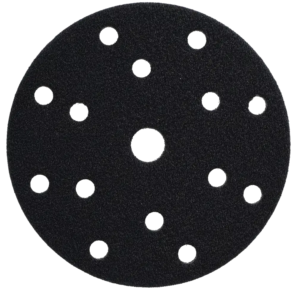 Zachte tussenpad velcro 5mm - 15 gaten Ø150mm - 3 st. (1)