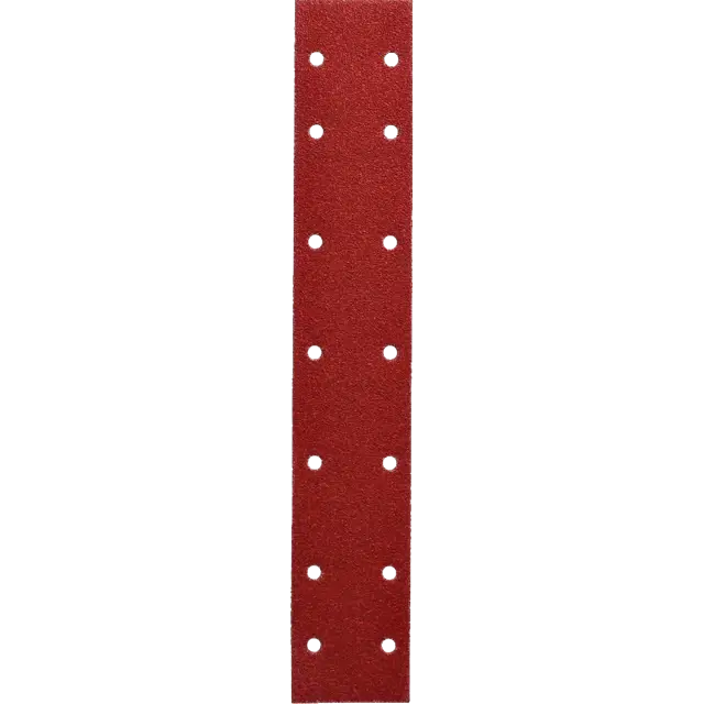 Schuurstroken-papier-70x420mm 14 gaten P320 100st 