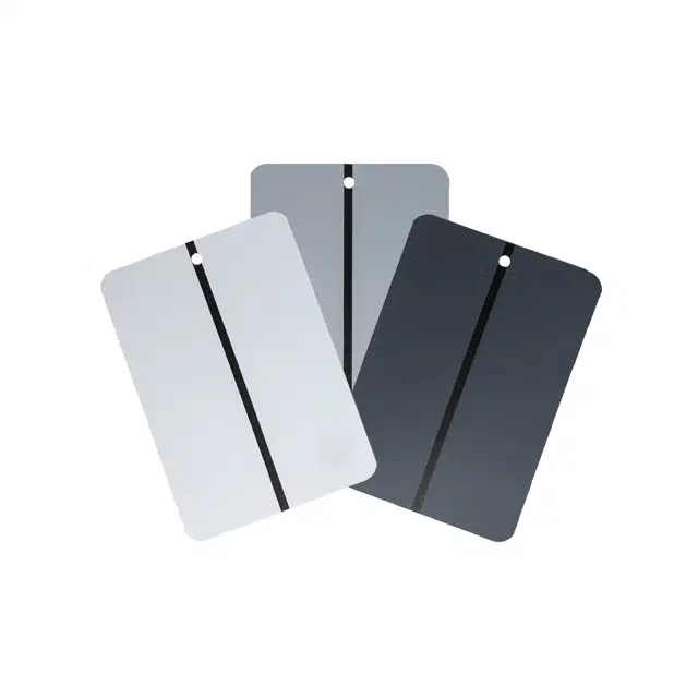 Spuitstaalplaatjes wit 5 x 100st.  (1)