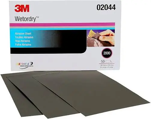 3M Wetordry Schuurvel 401Q, 138 mm x 230 mm, P2000, 09546