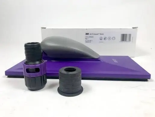 3M Hookit Purple+ Multihole handblok, 115 mm x 225 mm, 05173