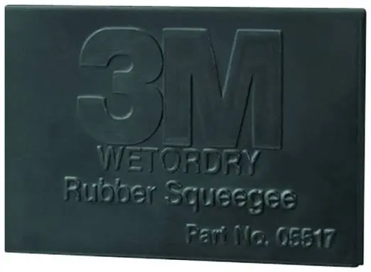 3M Wetordry Rubberen rakel, 70 mm x 100 mm, 05517