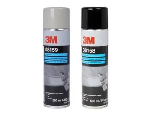 3M Body Gard Gladde coating, zwart, 500 ml, 08158