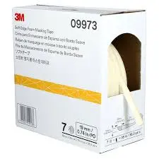 3M Soft Edge Foam Maskeer Afplakband, 19 mm, 09973