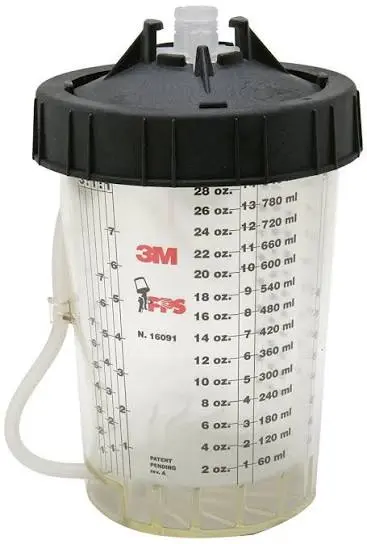 3M PPS Type H/O Drukbeker voor 3M Accuspray Gun, Groot, 16124