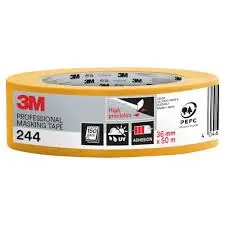 Scotch Krachtige afplaktape 244, Goud, 36 mm x 50 m