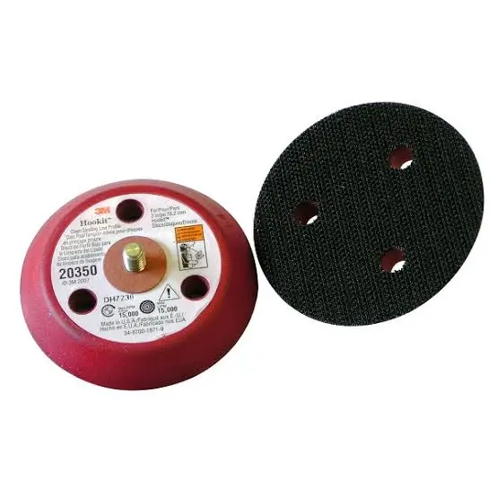 3M Xtract Laag Profiel Steunschijf, , 76 mm x 12.7 mm x 6mm, 3 gaten