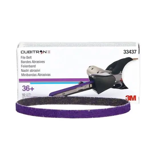 3M Cubitron II Schuurband 786F, 10 mm x 330 mm, 36+, 33437