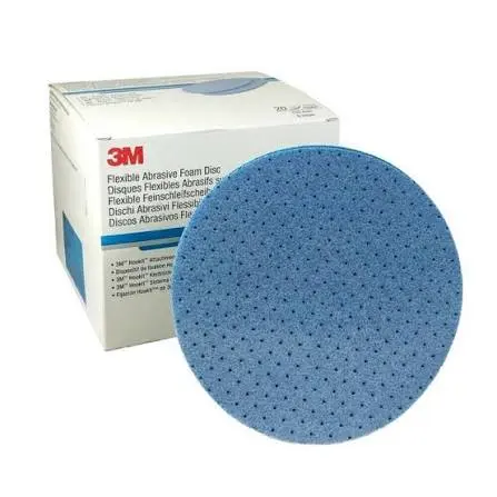 3M Hookit Flexibele schuurschijf op schuimrug, 150 mm, P400, 33538
