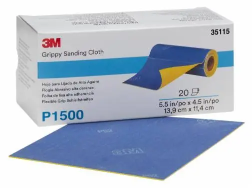 3M Flex Grip Handschuurvel, 139 mm x 114 mm, P1500, 35115