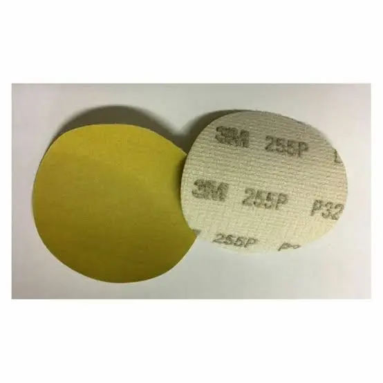 255P Hookit Fre-Cut schuurschijf goud P320 Ï 50mm