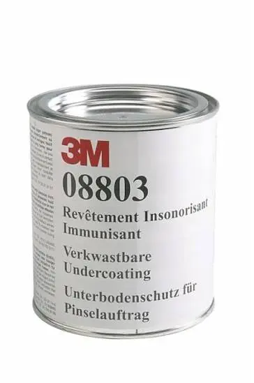 3M Geluiddempende coating, zwart, 1 kg, 08803