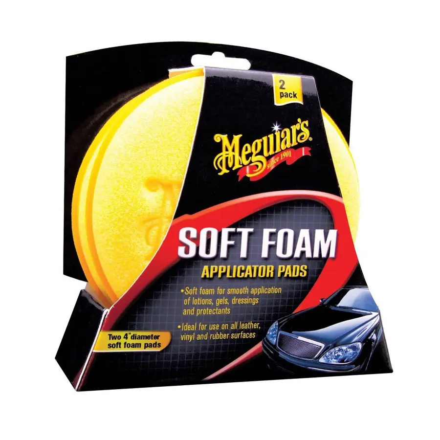 Soft Foam Applicator Pad (2-pack) 10.2cm diameter (6)
