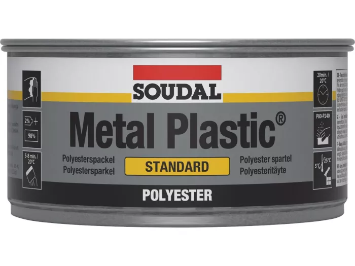 250gr Metal Plastic STANDARD Grey