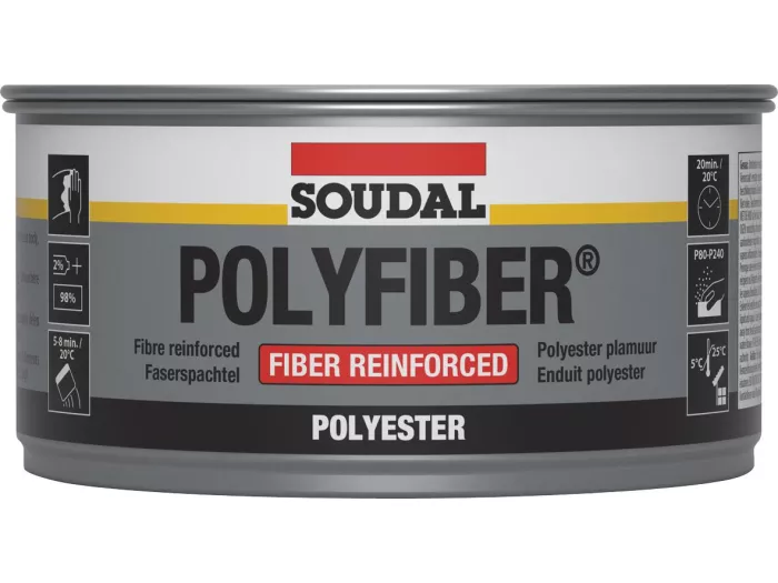 250gr Polyfiber Fiber reinforced Grey 