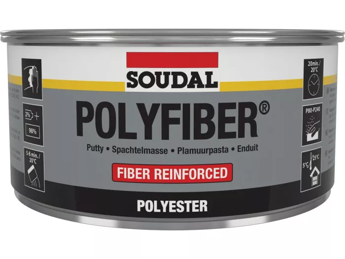 1,5kg Polyfiber Fiber Reinforced Grey