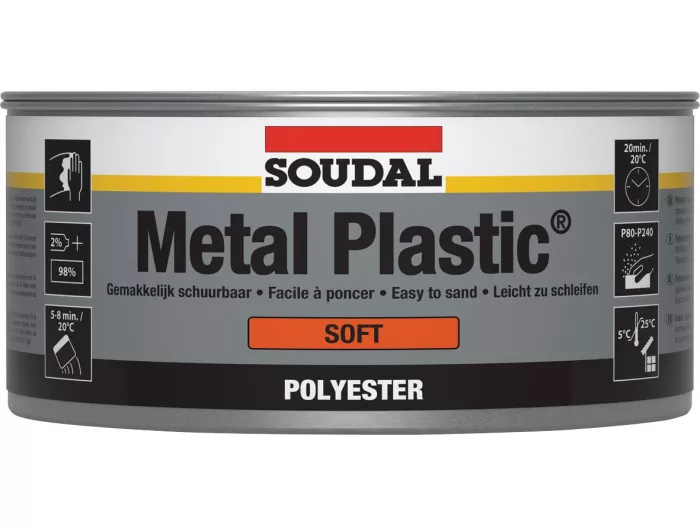 2kg Metal Plastic Soft Beige