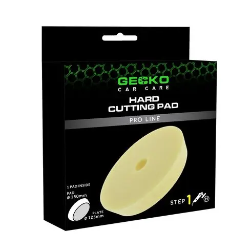 Gecko Polijstpad Hard Geel 150mm ( Voor Steunplaat 125mm )