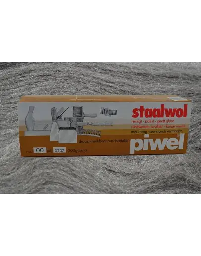 Staalwol fijn 00 - 200 g
