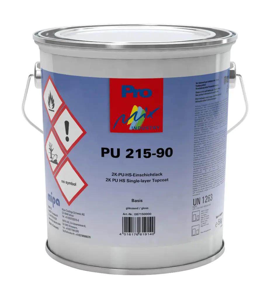 PU215-90 Binder 2K PU Topcoat GL90  3,75KG