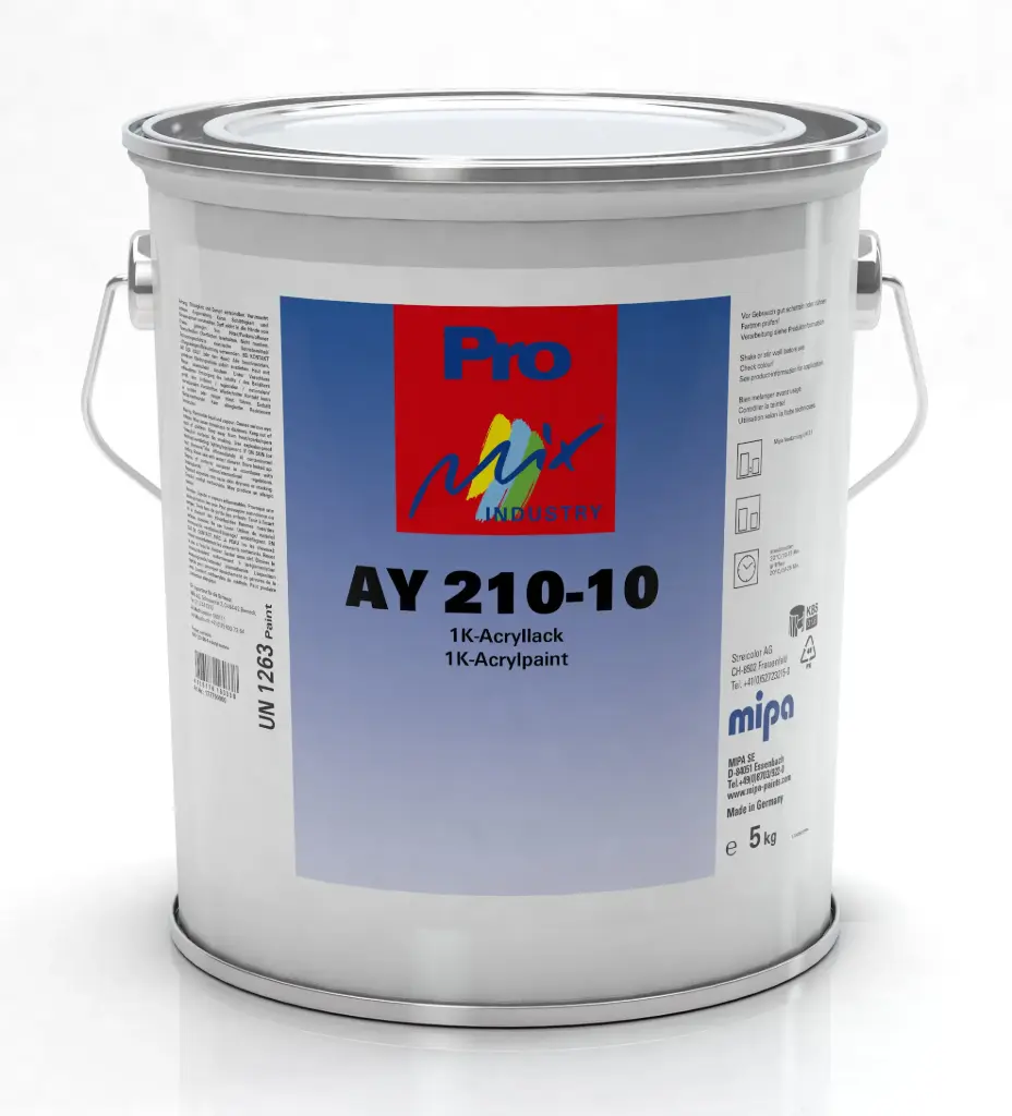AY210-10 Binder 1K AY Acrylic Topcoat (SPC) GL10  3,75KG