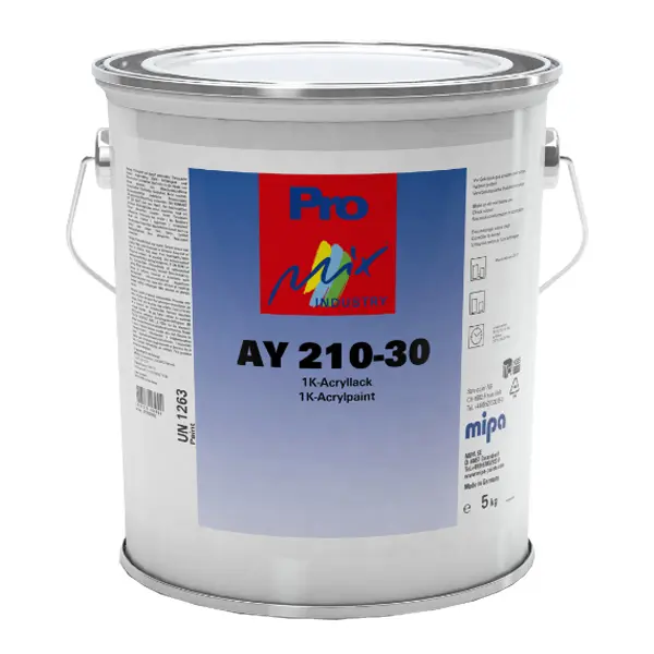 AY210-30 Binder 1K AY Acrylic Topcoat (SPC) GL30  3,75KG