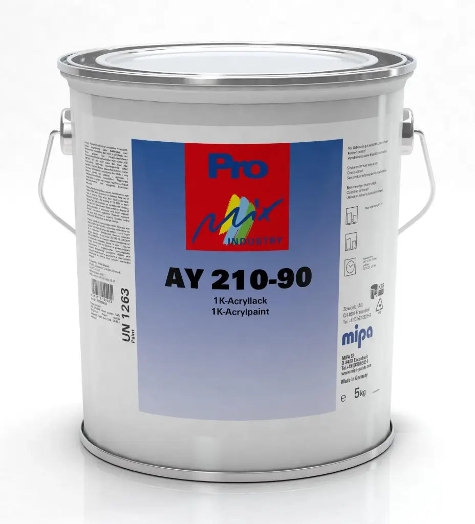 AY210-90 Binder 1K AY Acrylic Topcoat (SPC) GL90 3,75KG