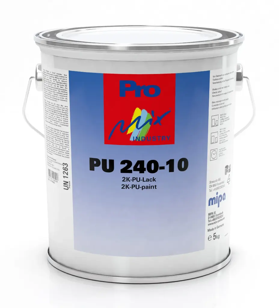 PU240-10 Binder 2K PU Topcoat GL10  3,75KG