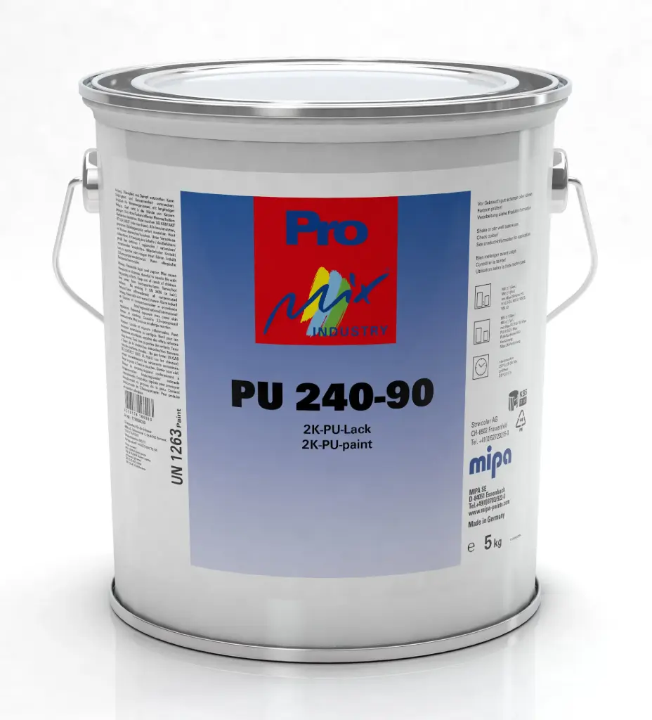 PU240-90 Binder 2K PU Topcoat GL90  3,75KG