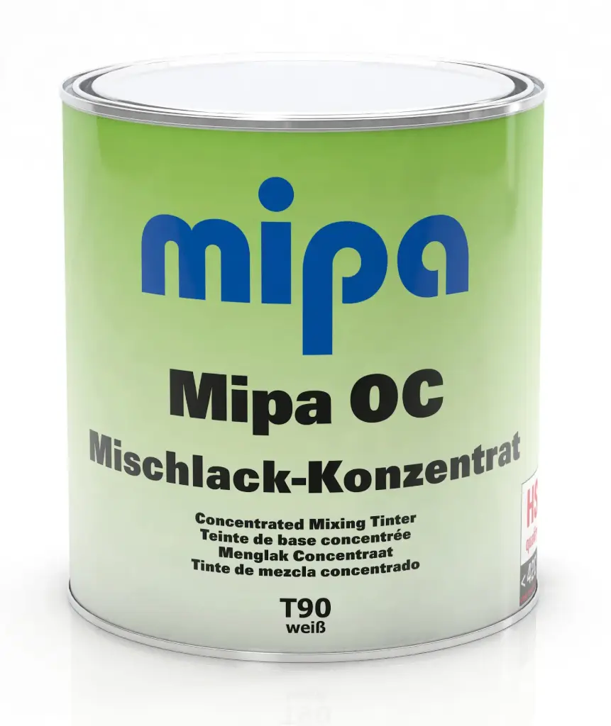 Mipa OC-T 90 weiß 1L Mischlack-Konzentrat Gr. I  (3)