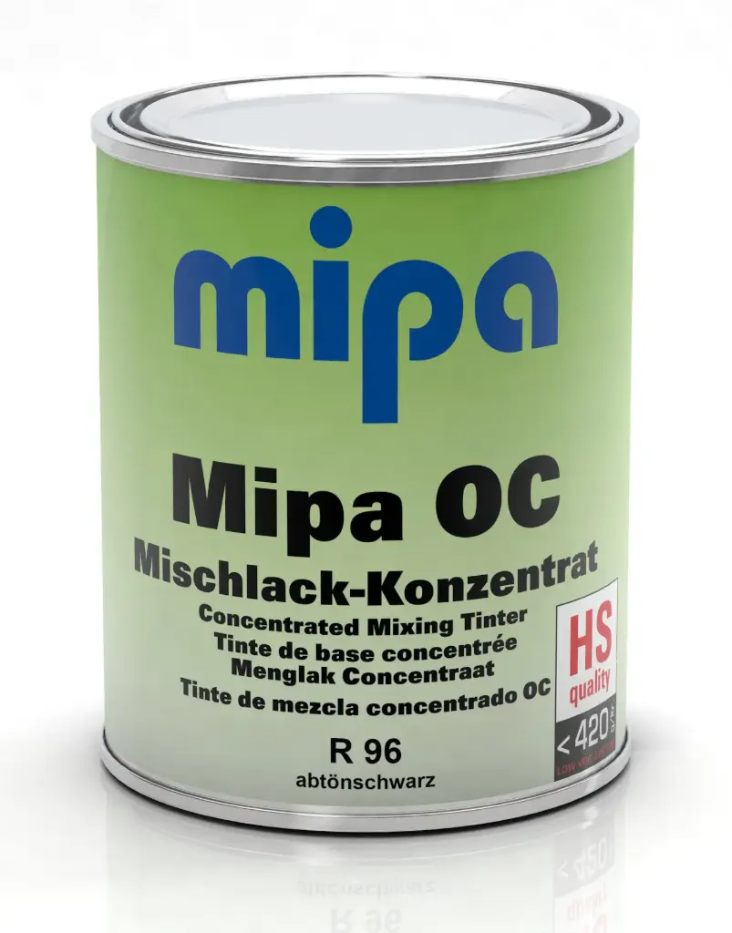 Mipa OC-R96 abtönschwarz 1L Mischlack-Konzentrat Gr.II  (3)