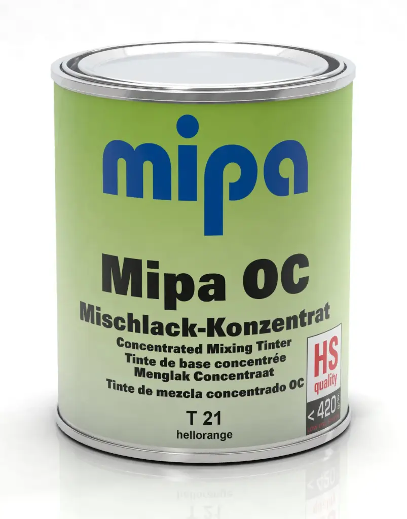 Mipa OC-T21 orange 1L Mischlack-Konzentrat Gr. III   (3)