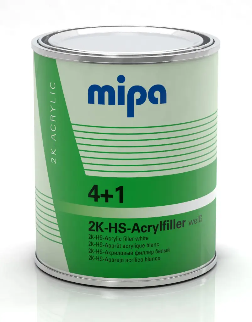 Mipa 4+1 Acrylfiller HS WIT 1L (6)