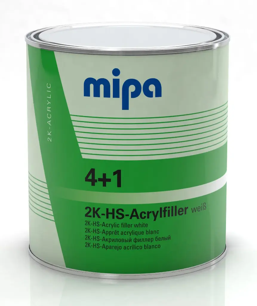Mipa 4+1 Acrylfiller HS WIT 3L    (4)