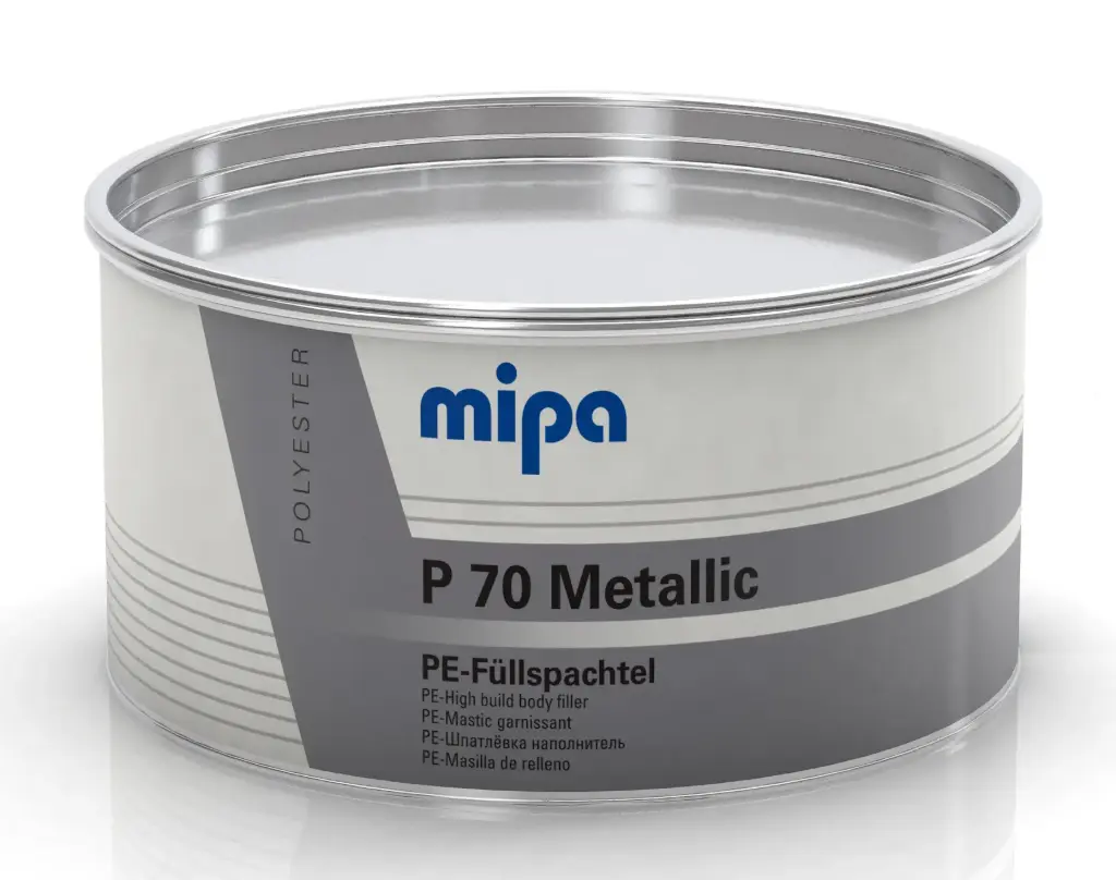 Mipa P70 PE-vulplamuur metallic incl. verharder 2KGS (6)