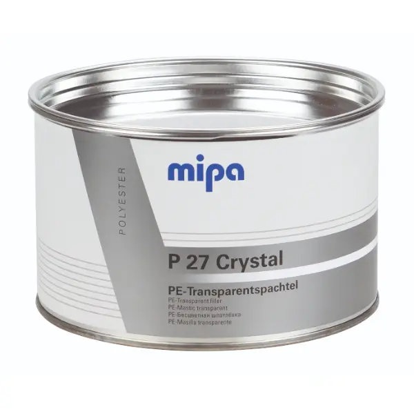 Mipa P27 Crystal PE-transparante plamuur incl. verh. 1KG (6)