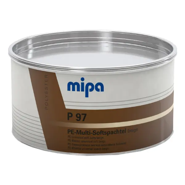 Mipa P97 PE-MultiSoft-plamuur incl. verharder beige 2KGS (6)