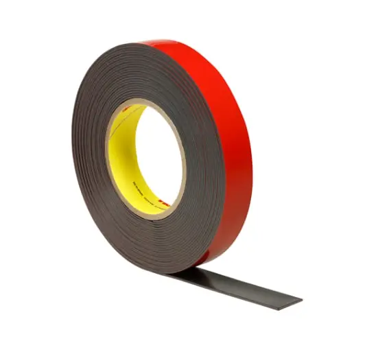 3M Acrylic Plus Tape PT1100, black, 1.14 mm, 9 mm x 20 m