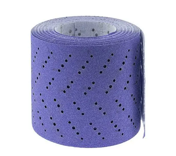 3M Cubitron II Hookit Multihole Schuurstroken op rol 737U, 115 mm x 12 m, 400+, 34470
