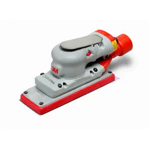 3M Elite Excenische Schuurmachine voor Centrale Stofafzuiging, 70 mm x 198 mm, 3,2 mm uitslag