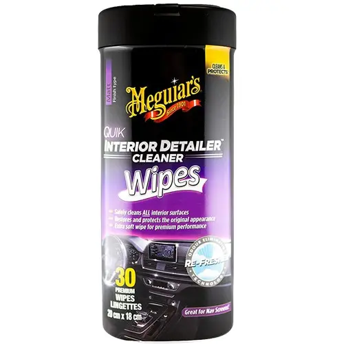 [G13600] Quik Interior Detailer wipes 30 wipes (6)