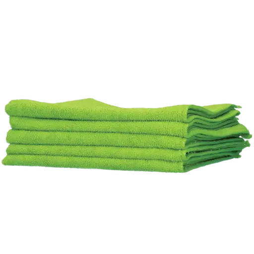 [POL 40] Microvezeldoek groen 40x40cm 5st.  (1)