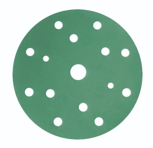 [SFDA 2000] green schuurschijven Ï150mm - 15 gaten P2000 100st