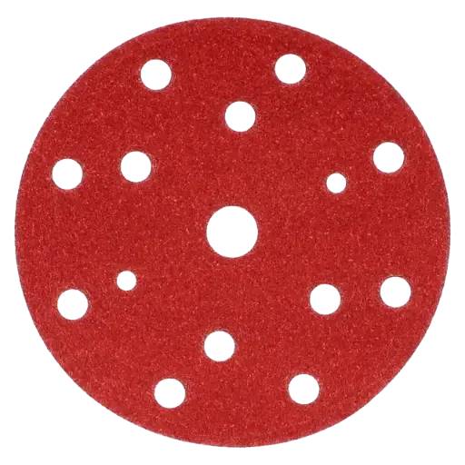 [SPDA 0320] Schuurschijven rood-papier-Ø150mm 15 gaten P320 100st. 