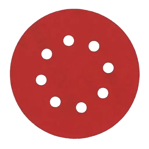 [SPDD 0080] Schuurschijven drager Ø125mm 8 gaten P80 100st. 