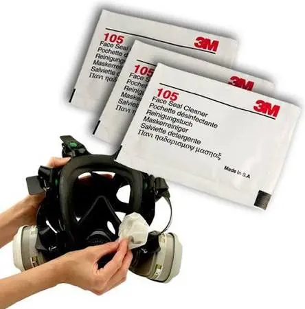 [0105] 3M reinigingsdoekjes gezichtsafdichting herbruikbaar masker, 105